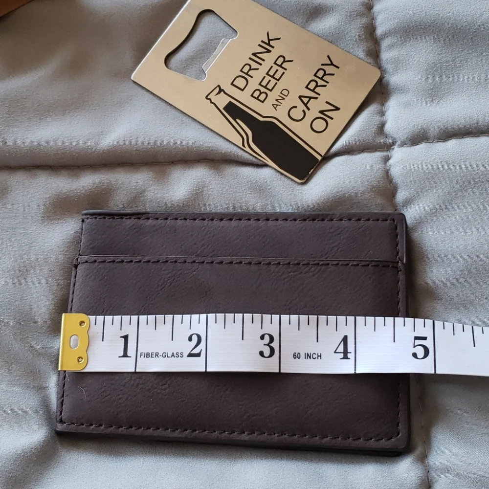 NWT Bottle Opener Wallet